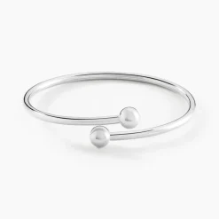 Bracelet Jonc Noûr Argent Blanc-Histoire d'Or Hot