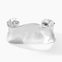 Histoire d'Or Bracelet Jonc Perfect Match Acier Blanc