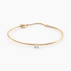 Histoire d'Or Bracelet Jonc Plaqué Or Jaune Nilay Oxyde De Zirconium