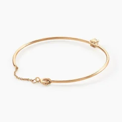 Histoire d'Or Bracelet Jonc Plaqué Or Jaune Nilay Oxyde De Zirconium