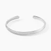 Histoire d'Or Bracelet Jonc Pulse Argent Blanc
