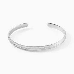 Histoire d'Or Bracelet Jonc Pulse Argent Blanc