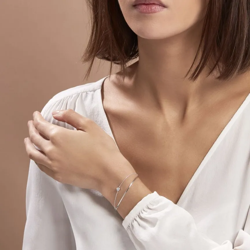 Bracelet Jonc Ruth De Zirconium-Histoire d'Or