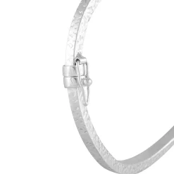 Bracelet Jonc Safietouae Argent Blanc-Histoire d'Or Clearance