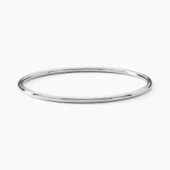 Histoire d'Or Bracelet Jonc Tabata Argent Blanc