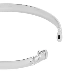 Bracelet Jonc Thaira Argent Blanc-Histoire d'Or Clearance