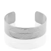 Histoire d'Or Bracelet Jonc Tia Acier Blanc