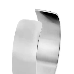 Histoire d'Or Bracelet Jonc Tia Acier Blanc