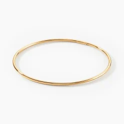 Bracelet Jonc Xylina Fil Rond Lisse Or Jaune-Histoire d'Or Outlet