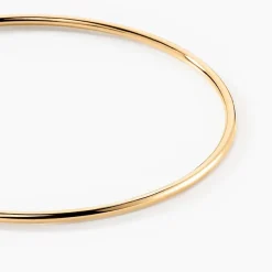 Bracelet Jonc Xylina Fil Rond Lisse Or Jaune-Histoire d'Or Outlet