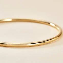 Bracelet Jonc Xylina Fil Rond Lisse Or Jaune-Histoire d'Or Sale