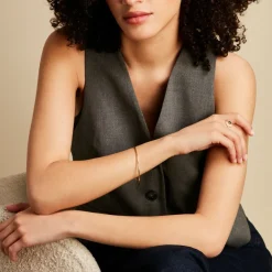 Bracelet Jonc Xylina Fil Rond Lisse Or Jaune-Histoire d'Or Clearance