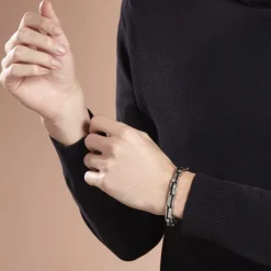 Histoire d'Or Bracelet Jordi Acier Bicolore