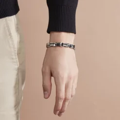 Histoire d'Or Bracelet Jordi Acier Bicolore