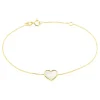 Histoire d'Or Bracelet Josine Or Jaune Nacre