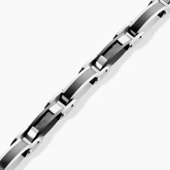 Bracelet Aaron Acier Argenté-JOURDAN Clearance