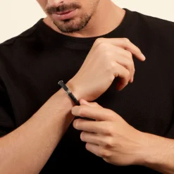 JOURDAN Bracelet Acier Vis Or