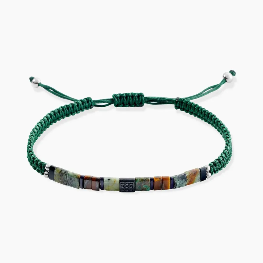 JOURDAN Bracelet Aristodemos Acier Argenté