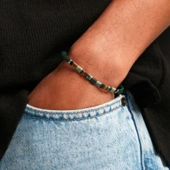 JOURDAN Bracelet Aristodemos Acier Argenté