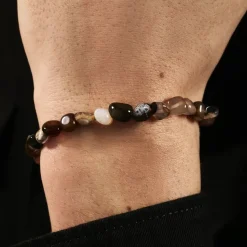 Bracelet Boreal Argent Blanc Jade-JOURDAN Online