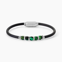 JOURDAN Bracelet Caoutchouc Noir