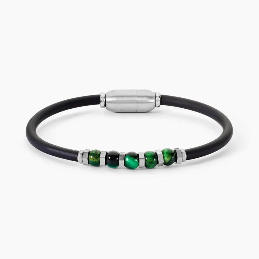 JOURDAN Bracelet Caoutchouc Noir