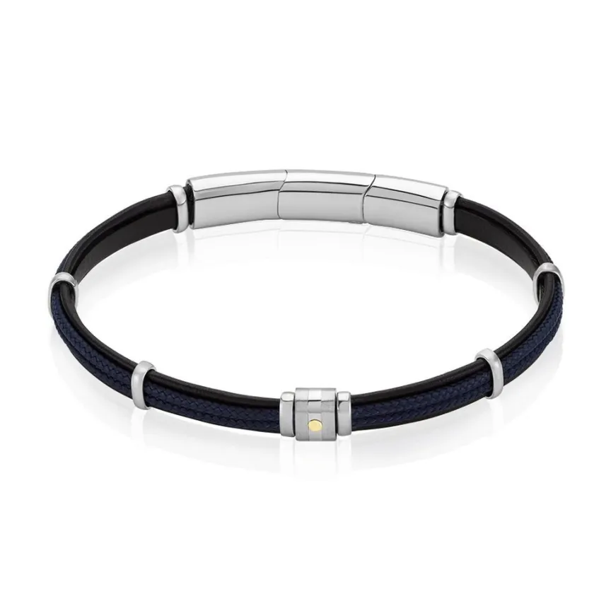 Bracelet Cuir Noir-JOURDAN Best