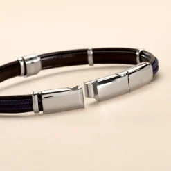 Bracelet Cuir Noir-JOURDAN Best