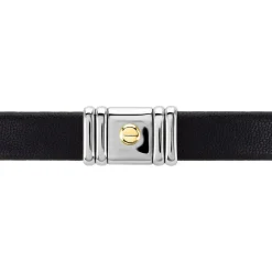 Bracelet Cuir Noir-JOURDAN Online