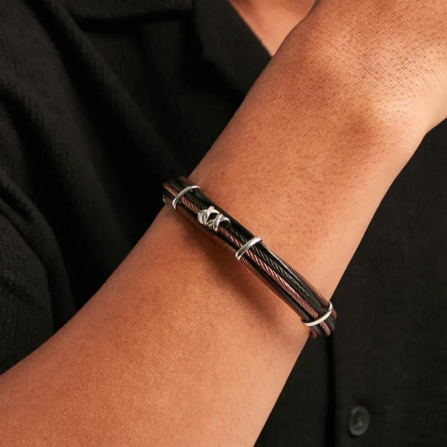 JOURDAN Bracelet Daividh Cuir