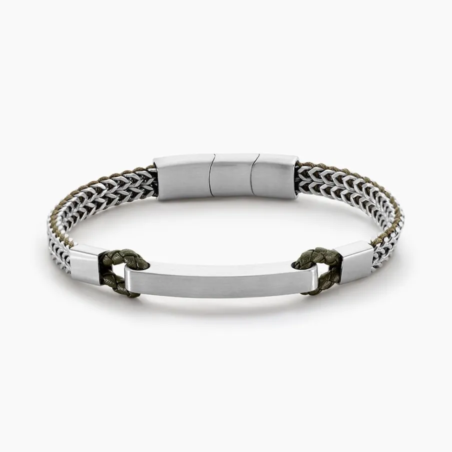 JOURDAN Bracelet Donovan Acier Argenté