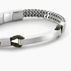 JOURDAN Bracelet Donovan Acier Argenté