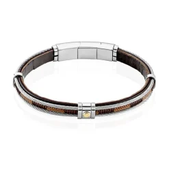 JOURDAN Bracelet Egra Acier Bicolore