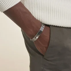 Bracelet Herens Acier Blanc-JOURDAN Clearance