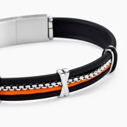 Bracelet Leon Caoutchouc Multicolore-JOURDAN Clearance