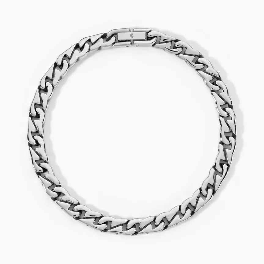 Bracelet Rex Acier Argenté-JOURDAN New