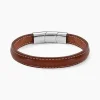 Bracelet Rupert Cuir Marron-JOURDAN Best
