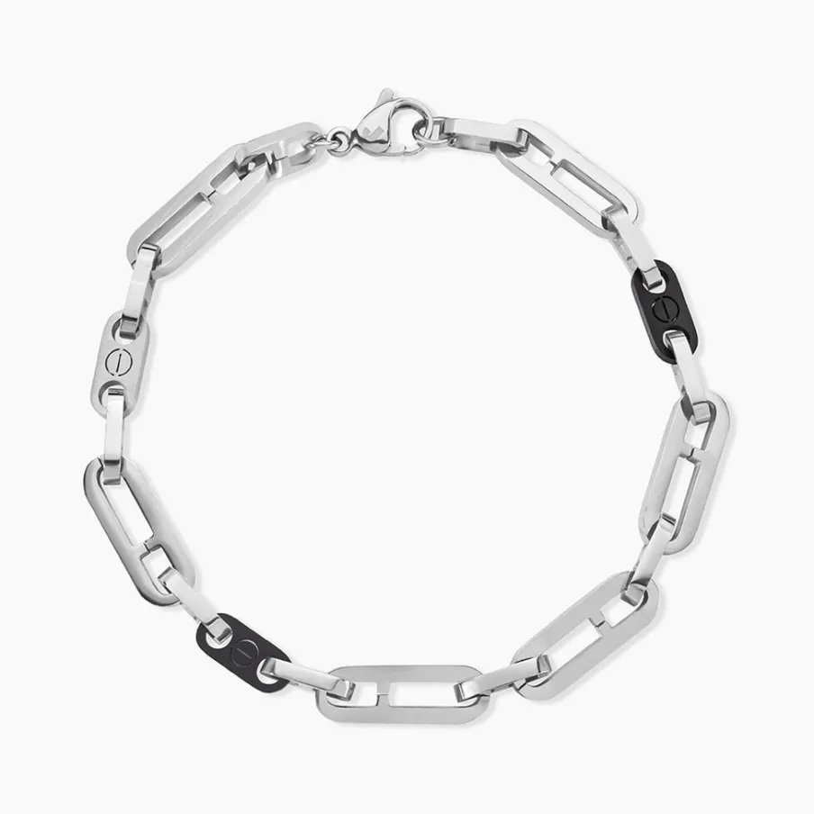JOURDAN Bracelet Vilo Acier Argenté
