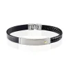 JOURDAN Bracelet Vittorio Acier Blanc