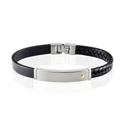 JOURDAN Bracelet Vittorio Acier Blanc