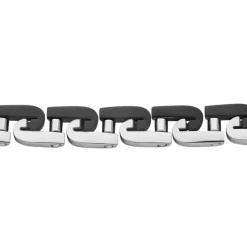 JOURDAN Bracelet Wild Acier Blanc Et Noir