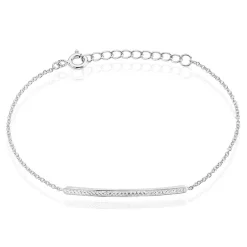 Bracelet Judith Argent Blanc Oxyde De Zirconium-Histoire d'Or Best
