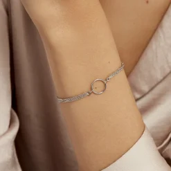 Bracelet Kaelly Argent Blanc-Histoire d'Or Outlet