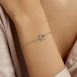 Histoire d'Or Bracelet Kaelya Argent Blanc