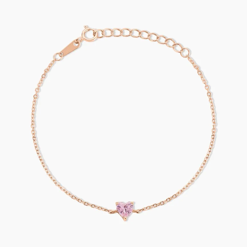Bracelet Kelvyn Argent Rose Oxyde De Zirconium-Histoire d'Or Discount