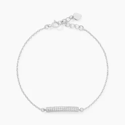 Bracelet Kiara Argent Blanc Oxyde De Zirconium-Histoire d'Or