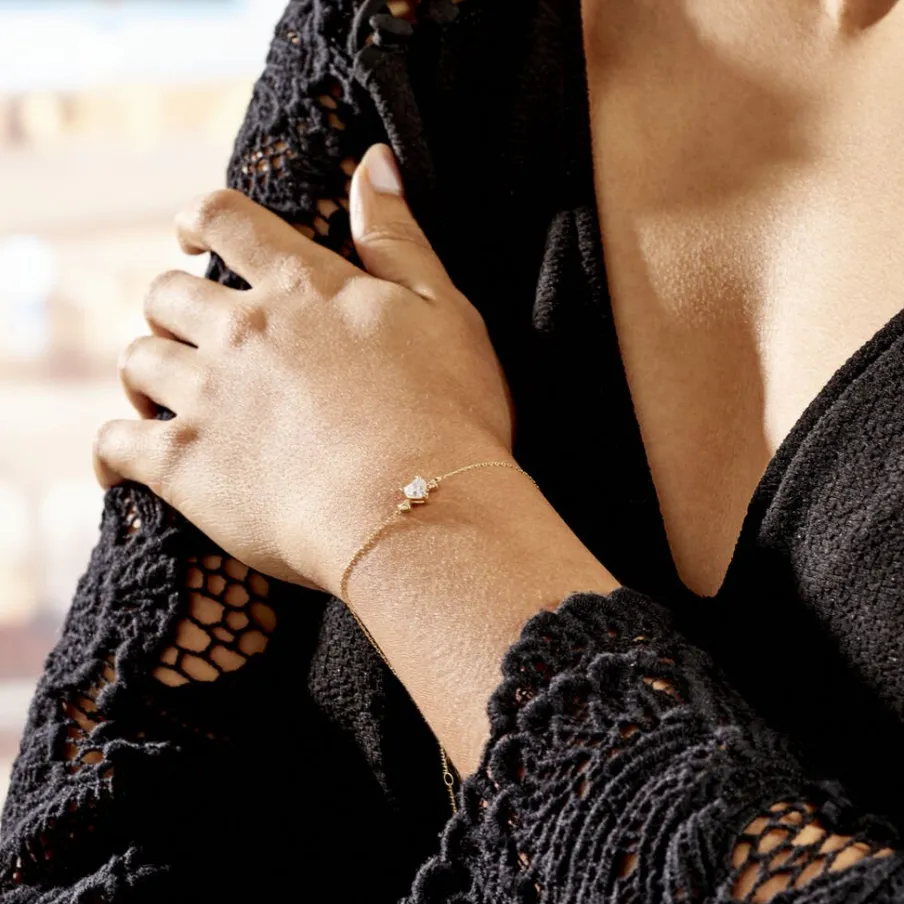 Histoire d'Or Bracelet Klothilda De Zirconium