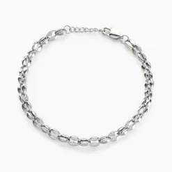 Histoire d'Or Bracelet Kresten Acier Argenté