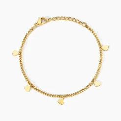 Histoire d'Or Bracelet Lady Chic Acier Jaune