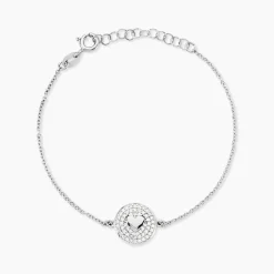 Histoire d'Or Bracelet Laocoon Argent Oxydes De Zirconium